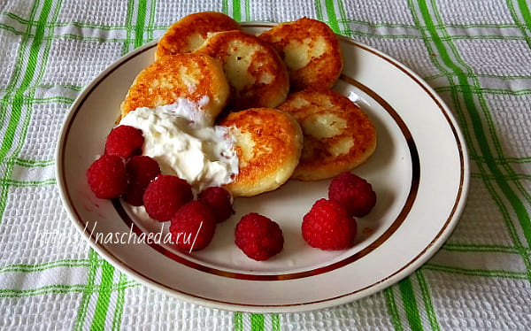 готовые сырники