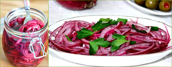 лук в уксусе к шашлыку