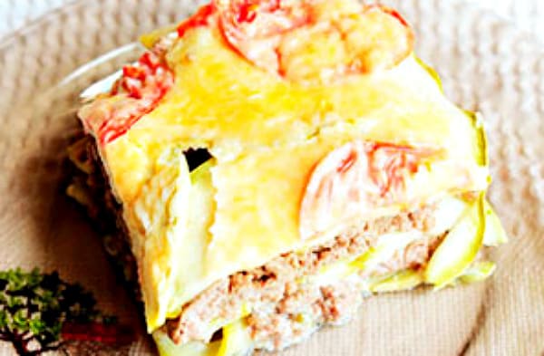 Мясная с помидорами