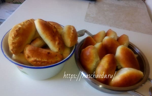 пирожки с капустой в духовке