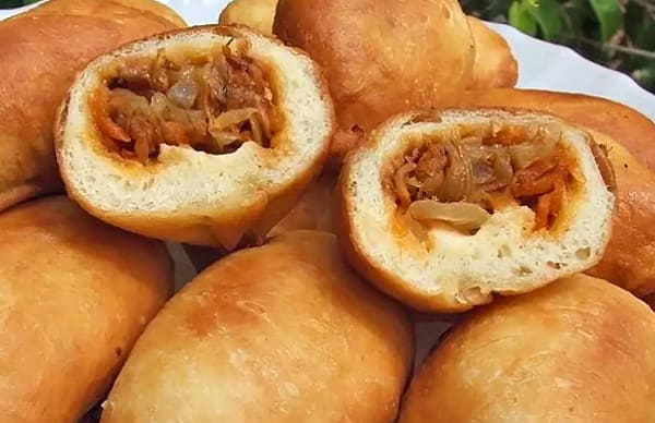 пирожки с квашеной капустой