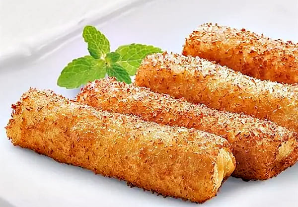 с кокосовой стружкой