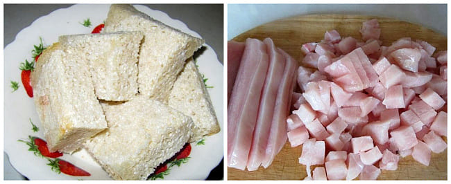 Хлеб и мясо