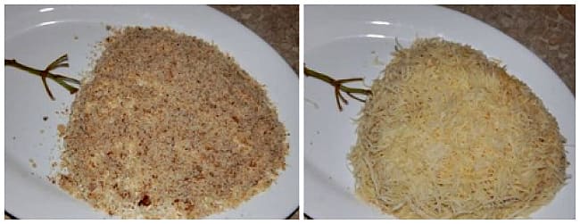 орех и сыр с майонезом