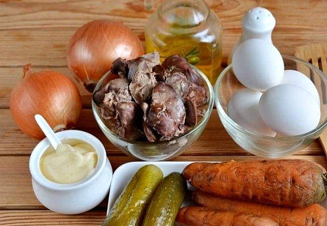 продукты для салата
