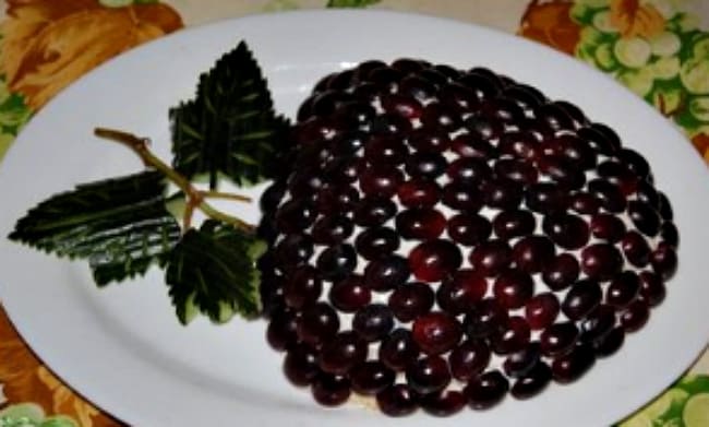 с копченой курицей