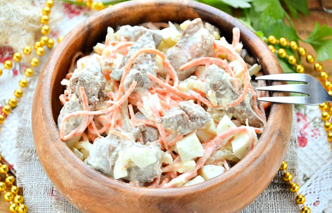 с морковью по-корейски