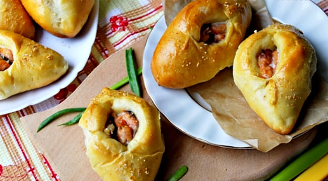 из горбуши со щукой