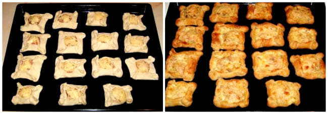квадратные пирожки