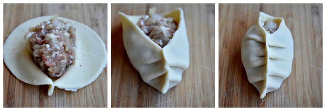 лепка мантов складочками