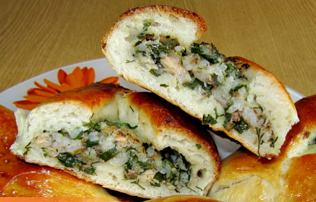 с горбушей и рисом
