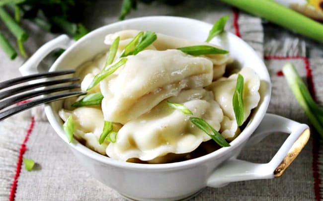 с картошкой и капустой