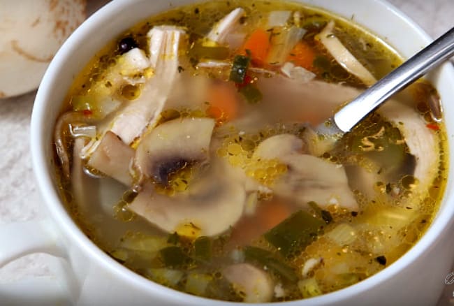 с грибами