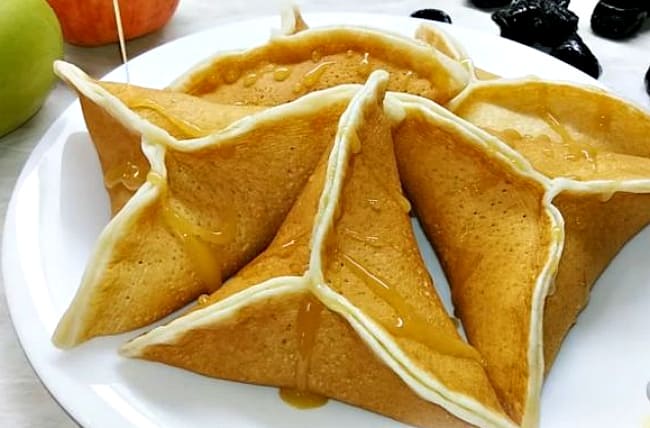 с яблочной начинкой
