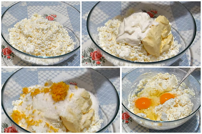 творожная масса 2