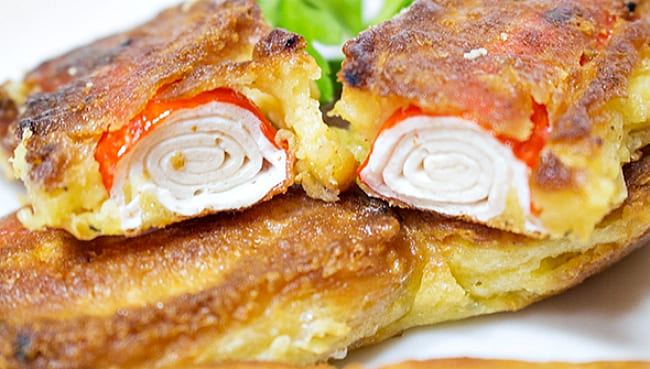 крабовые палочки с сыром