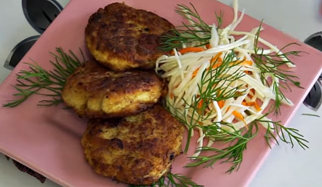 с капустой