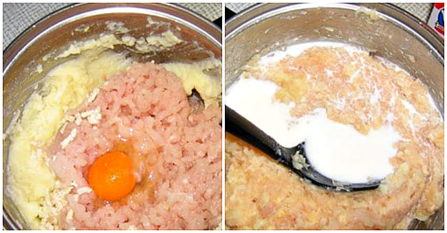 замес фарша 5