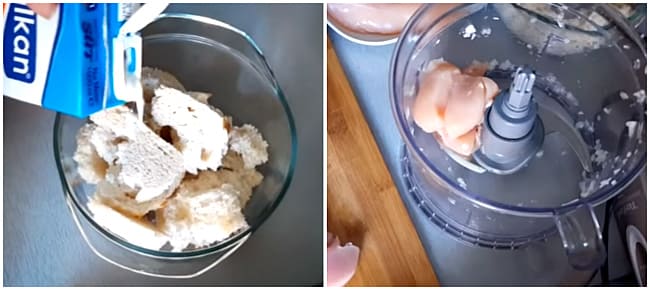 хлеб и мясо