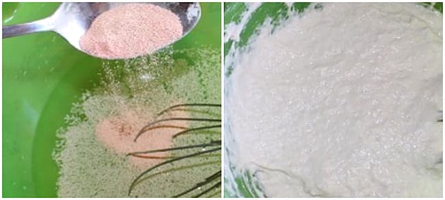 мука и дрожжи