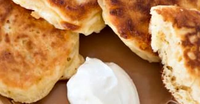 оладьи с сыром