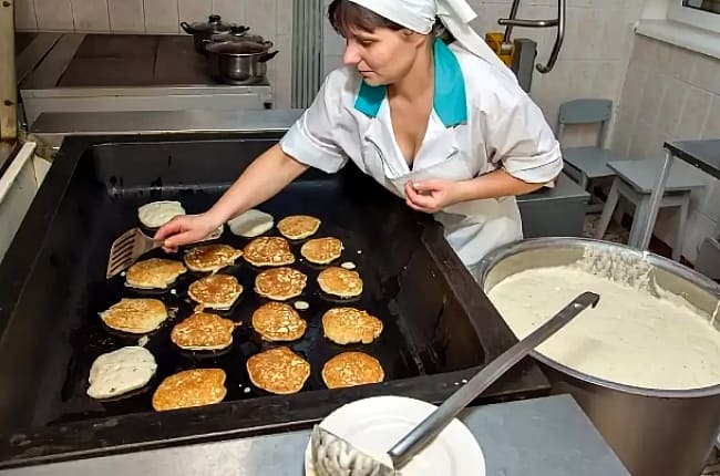 оладьи в детском саду