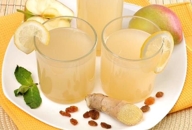 с яблоками и имбирем