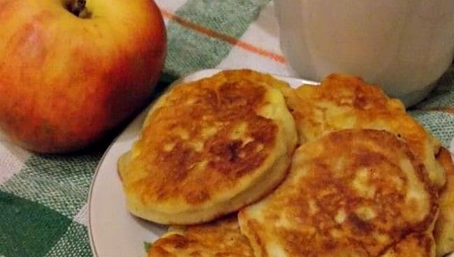 с яблоками