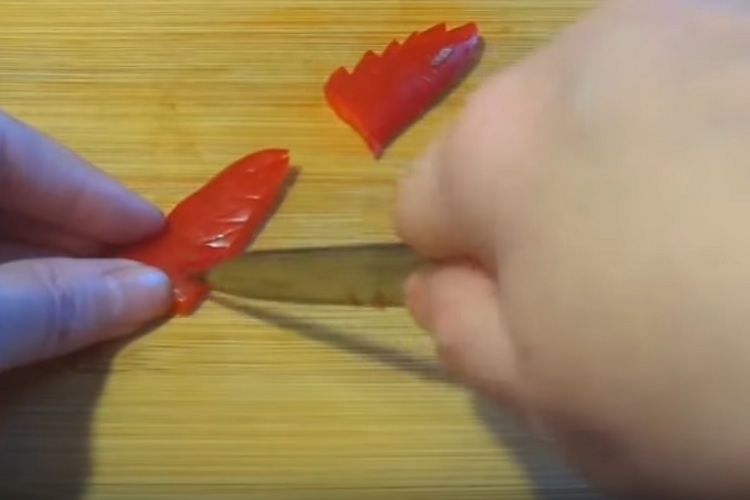 Крылья дракона из перца