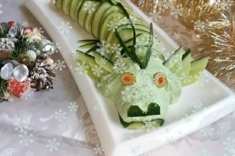 Салат «дракон»
