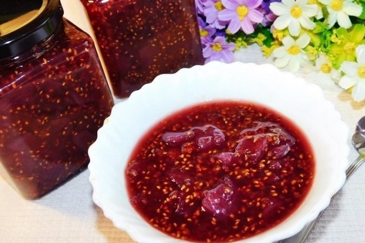 С малиной