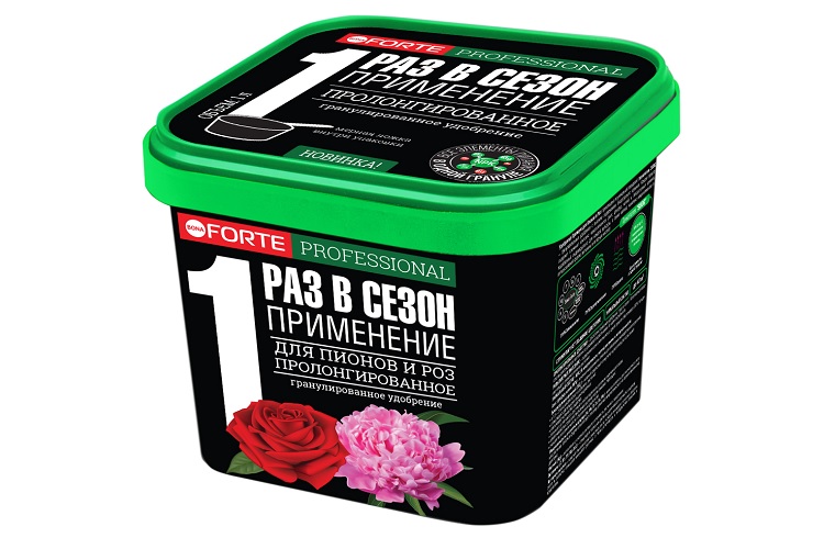 Bona Forte для пионов и роз