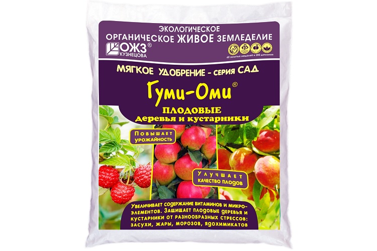 Гуми-Оми плодовые деревья и кустарники