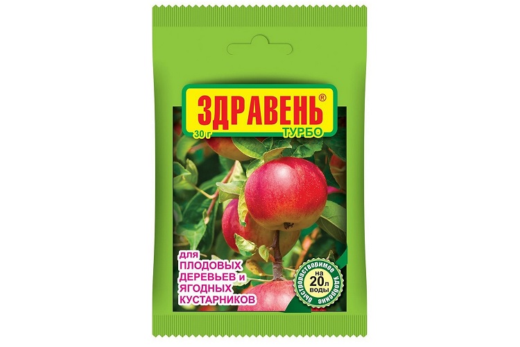 Здравень Турбо для плодовых деревьев и ягодных кустарников