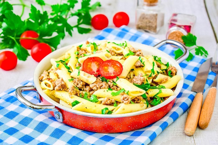 Макароны по-флотски