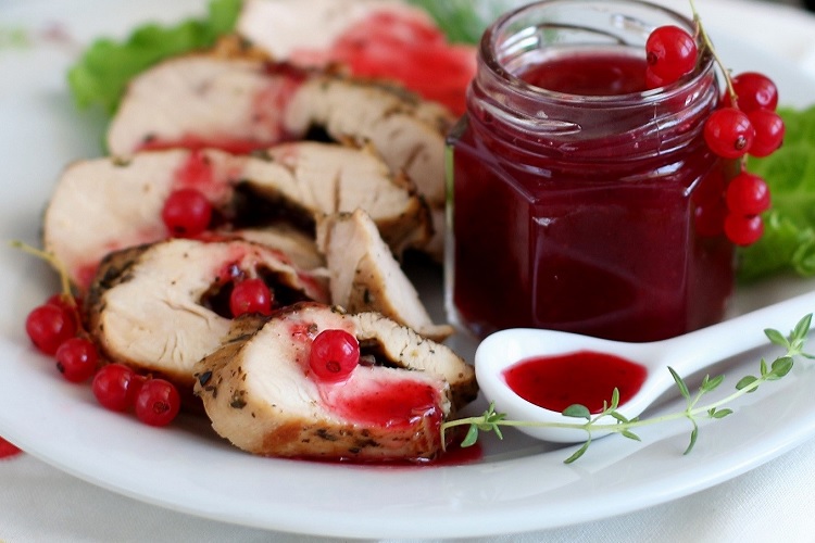Соус из красной смородины