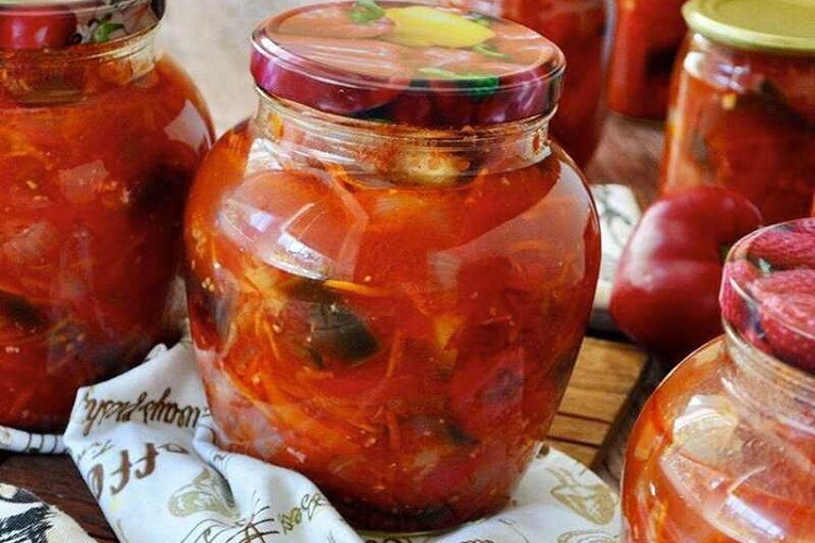 Баклажанное лечо