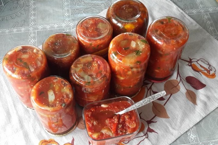 Баклажанные заготовки