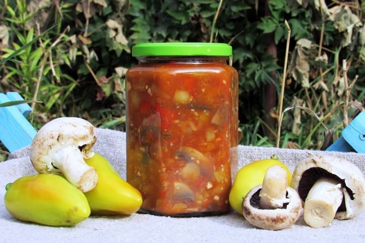 С шампиньонами