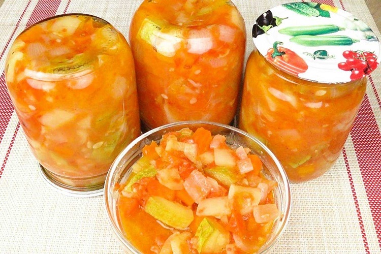 Салат из перца на зиму без стерилизации