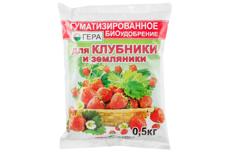 Гуматизированное БИОудобрение для клубники и земляники «Гера»