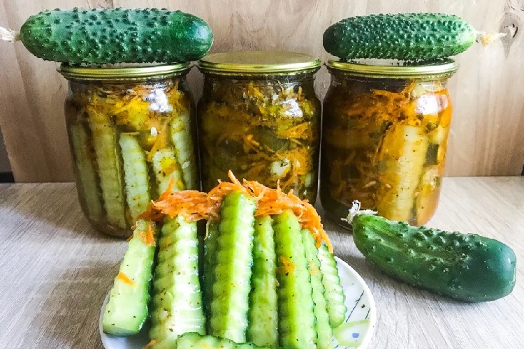 Огурцы по-корейски