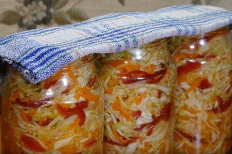 Витаминный с белокочанной капустой