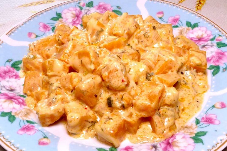 Жареная тыква