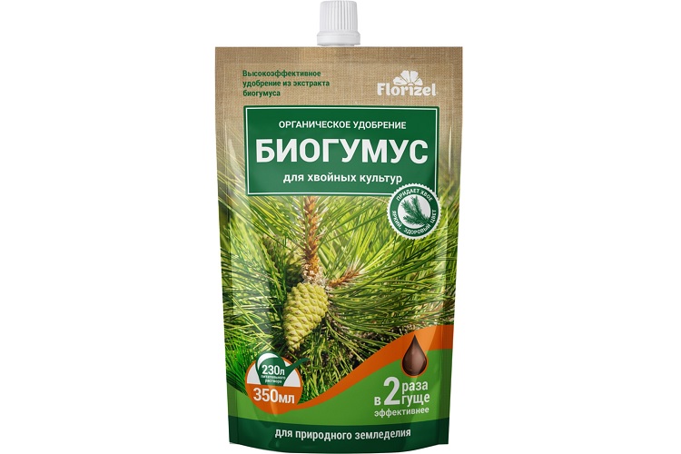 Биогумус Florizel для хвойных культур