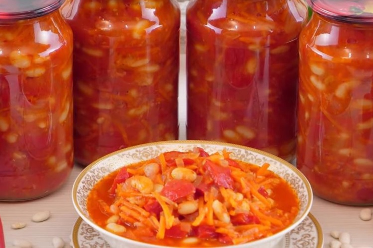 С фасолью