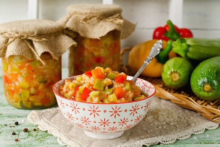 С кабачками