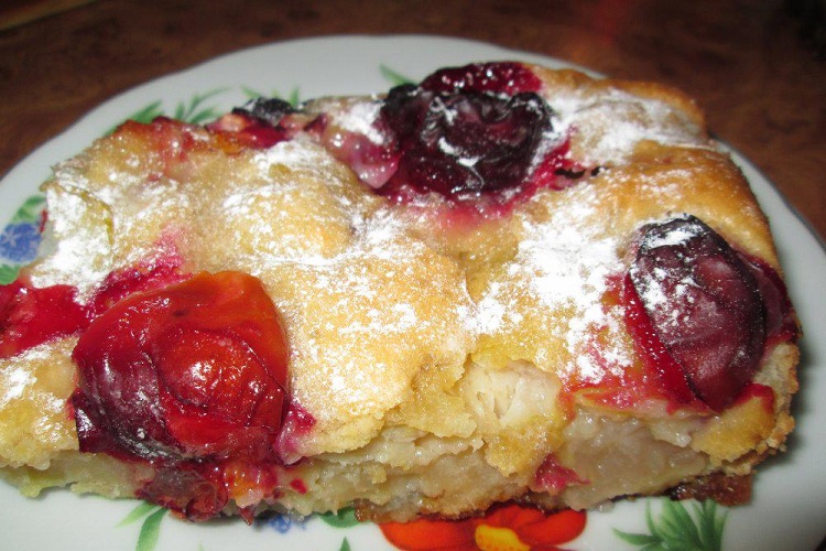 С грушами и сливами