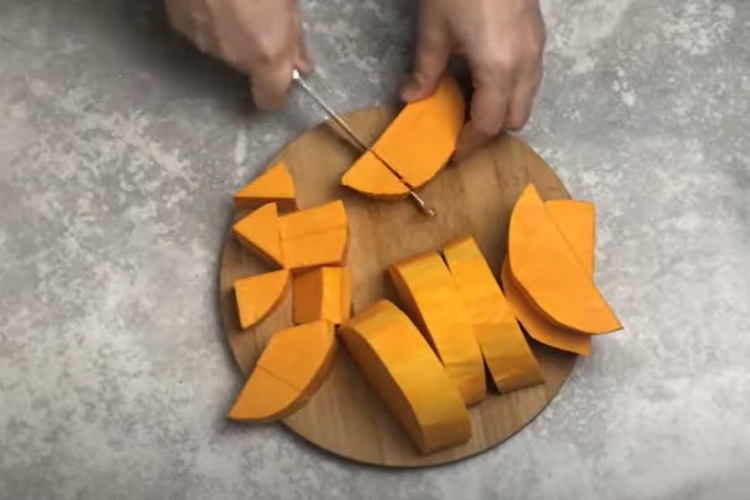 Порезанная тыква
