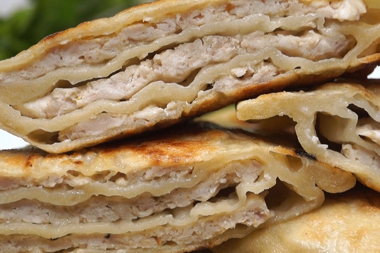 Лепешки с мясом